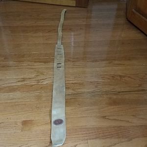 🔥Tan leather Guitar Strap 🎸